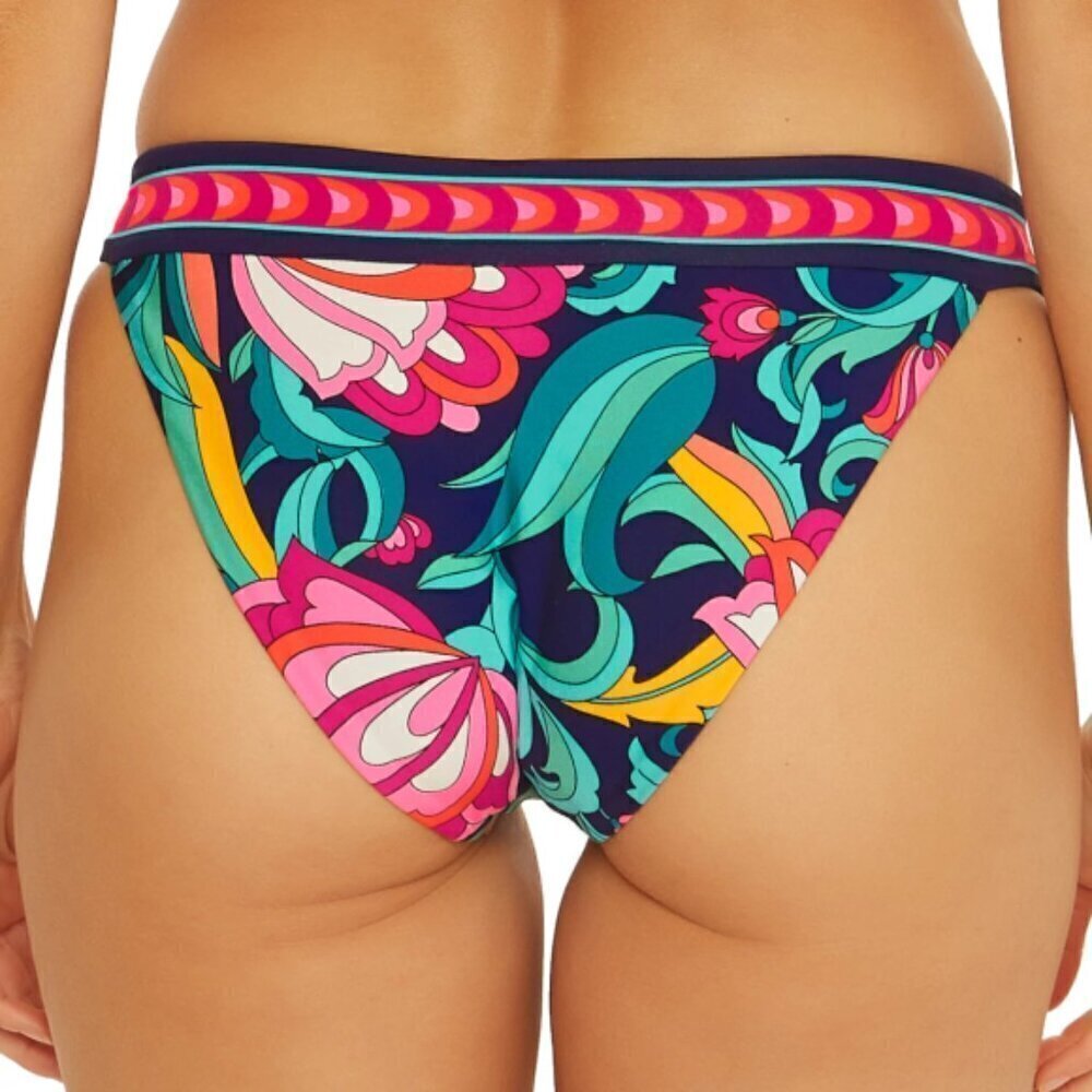 Trina Turk 'India Garden' Banded Hipster Bikini Bottom, Multicolor - Picture 2 of 2